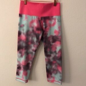 Adidas Pink Tie Dye Leggings